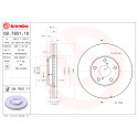 Set di dischi freno COATED DISC LINE