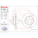 Set dischi freno BREMBO 09.8864.10