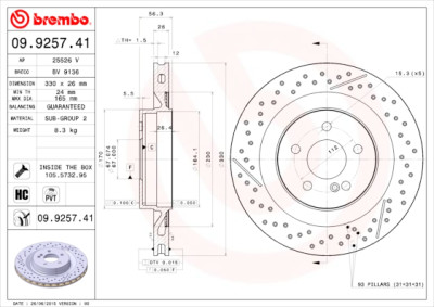 Set di dischi freno COATED DISC LINE