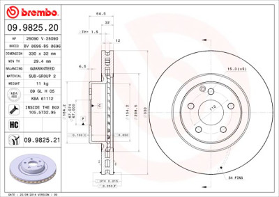 Set di dischi freno COATED DISC LINE