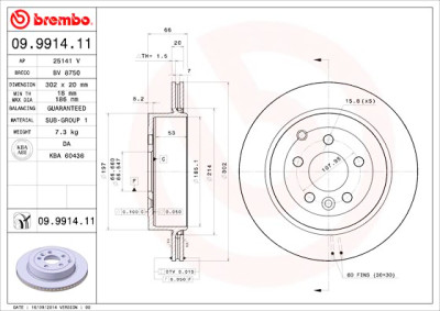 Set di dischi freno COATED DISC LINE