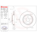 Set dischi freno BREMBO 09.A031.10