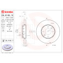 Set dischi freno BREMBO 09.A149.10