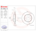 Set dischi freno BREMBO 09.A258.10
