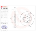 Set dischi freno BREMBO 09.A302.10