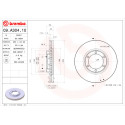 Set dischi freno BREMBO 09.A304.10