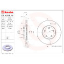 Set dischi freno BREMBO 09.A529.10