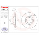 Set dischi freno BREMBO 09.A531.20