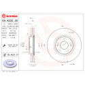 Set dischi freno BREMBO 09.A532.20