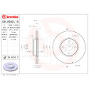 Set dischi freno BREMBO 09.A535.10