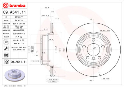 Set di dischi freno COATED DISC LINE