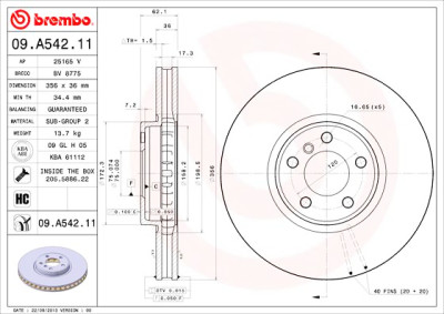 Set di dischi freno COATED DISC LINE