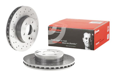 BREMBO COATED DISC LINE 09.A613.51 Set dischi freno