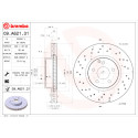 BREMBO COATED DISC LINE 09.A621.31 Set dischi freno