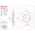 Set dischi freno BREMBO 09.A637.10