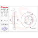 Disco freno BREMBO 09.A807.11