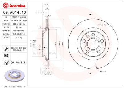 Set di dischi freno COATED DISC LINE