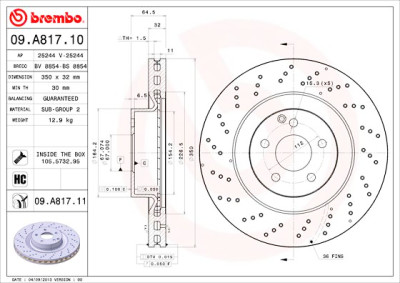 Set di dischi freno COATED DISC LINE