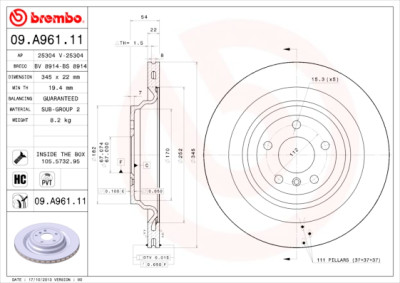 Set di dischi freno COATED DISC LINE