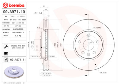 Set di dischi freno COATED DISC LINE