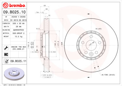Set di dischi freno COATED DISC LINE