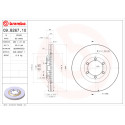 Set dischi freno BREMBO 09.B267.10