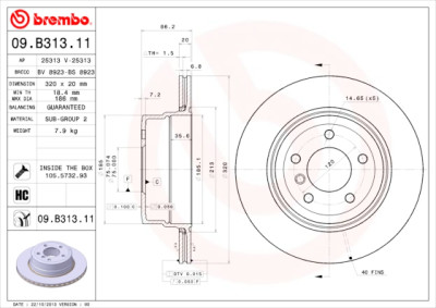 Set di dischi freno COATED DISC LINE