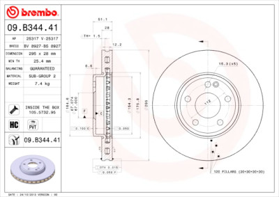 Set di dischi freno COATED DISC LINE