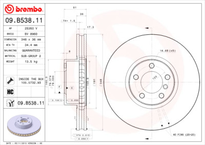 Set di dischi freno COATED DISC LINE