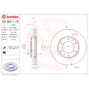 Set dischi freno BREMBO 09.B611.10