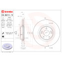 Set dischi freno BREMBO 09.B614.10