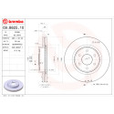 Set dischi freno BREMBO 09.B625.10