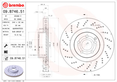 Set di dischi freno COATED DISC LINE