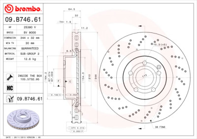 Set di dischi freno COATED DISC LINE