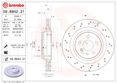 Set di dischi freno COATED DISC LINE
