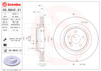 Set di dischi freno COATED DISC LINE