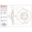 Set dischi freno BREMBO 09.C177.11