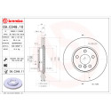 Set dischi freno BREMBO 09.C349.11