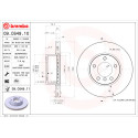 Set dischi freno BREMBO 09.C649.11