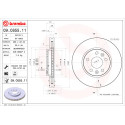 Set dischi freno BREMBO 09.C655.11