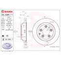 Set dischi freno BREMBO 09.C884.11