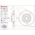 Set dischi freno BREMBO 09.C895.11