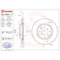 Set dischi freno BREMBO 09.C934.11