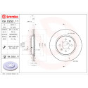 Set dischi freno BREMBO 09.D252.11