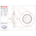 Set dischi freno BREMBO 09.N125.10