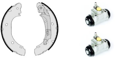 Kit ganasce freno STANDARD KIT BREMBO H 23 057