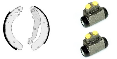 Juego de zapatas de frenos STANDARD KIT