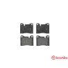 Set di 4 pastiglie freno BREMBO P 06 002
