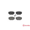 Set di 4 pastiglie freno BREMBO P 06 010