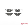 Set di 4 pastiglie freno BREMBO P 06 013